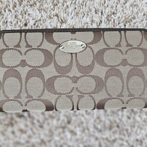 Coach Accordian Zip Wallet